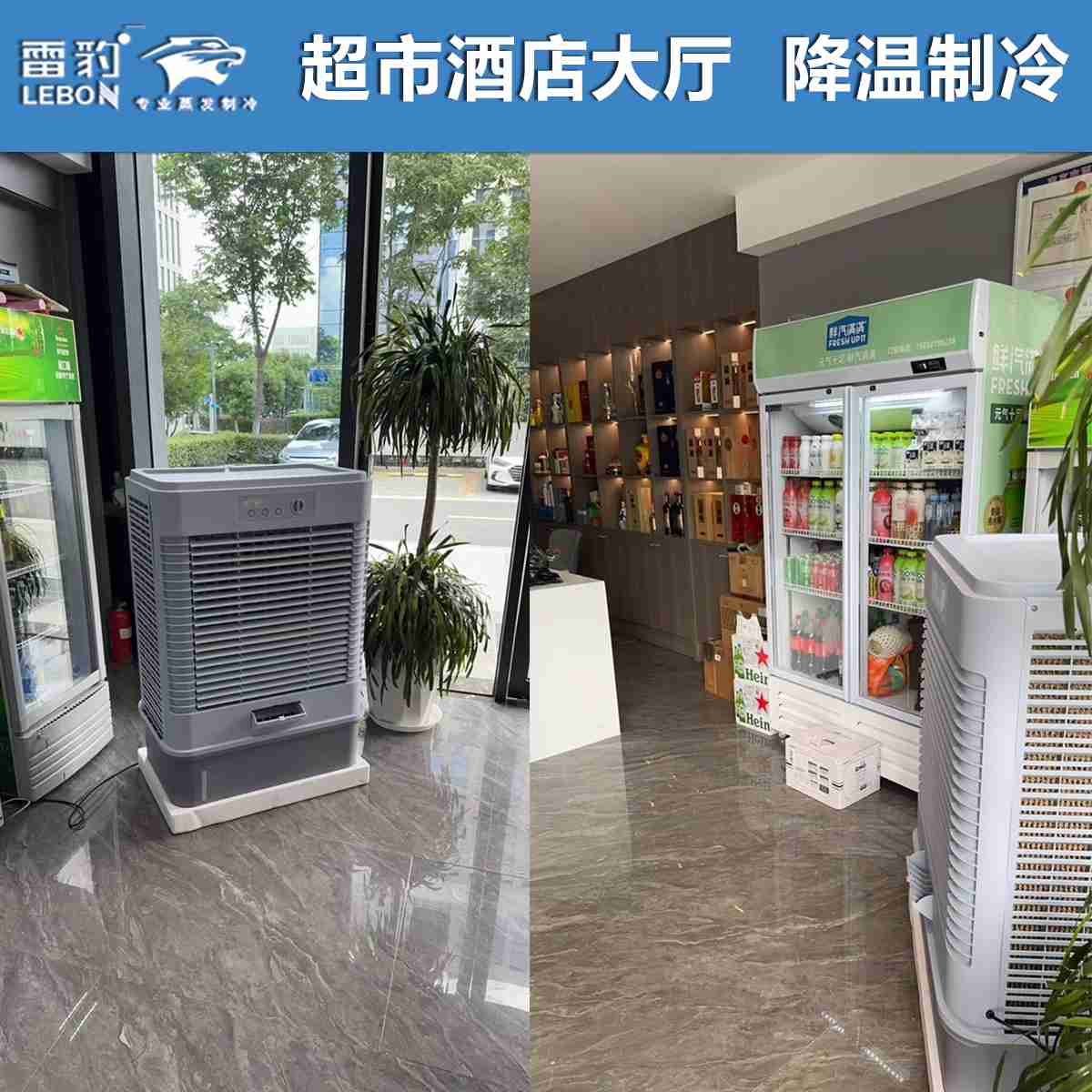 超市酒店大厅  z6尊龙凯时水冷空调扇EC5324D   通风降温
